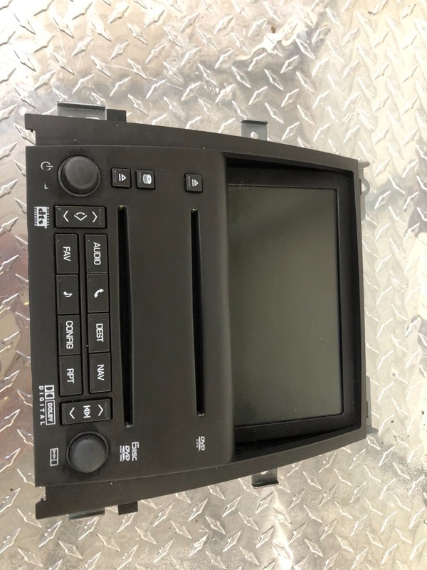 07-09 Cadillac Escalade AM FM CD Navigation Receiver Head Unit Radio OEM 2589052