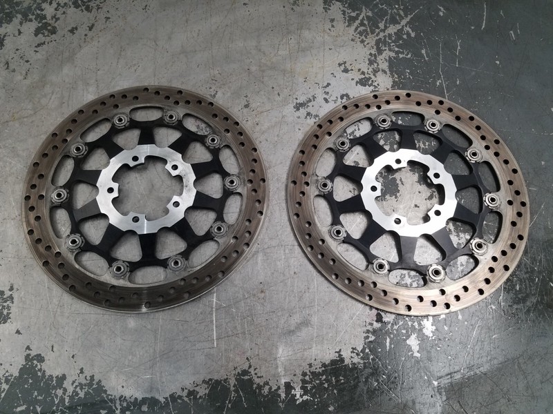 2023 23 Ducati Monster SP Front Brake Rotors #7660 V5