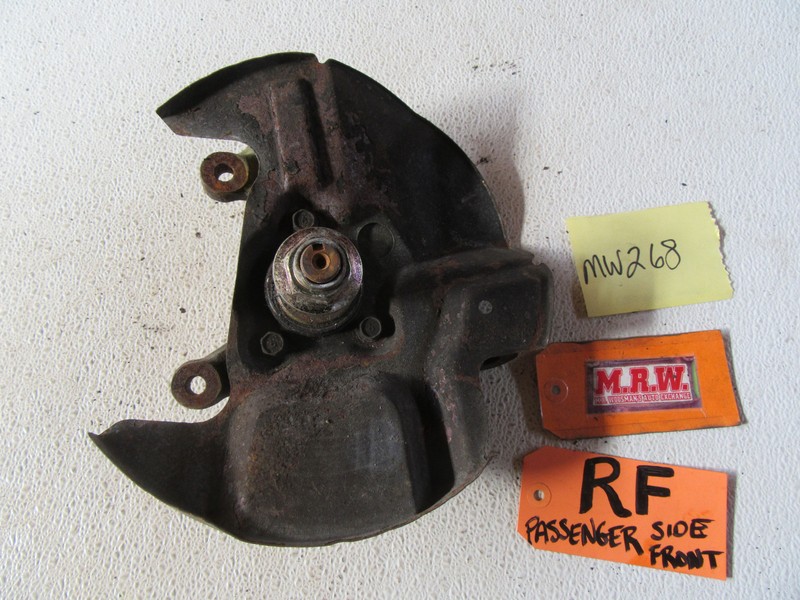 SPINDLE KNUCKLE STEERING BRAKE CALIPER MOUNT NUT FRONT R RH fits 95 96 97 MIATA