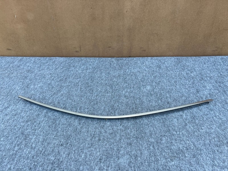 INFINITI Q60 2017-2022 OEM LEFT DRIVER EXTERIOR CHROME UPPER DOOR MOLDING TRIM