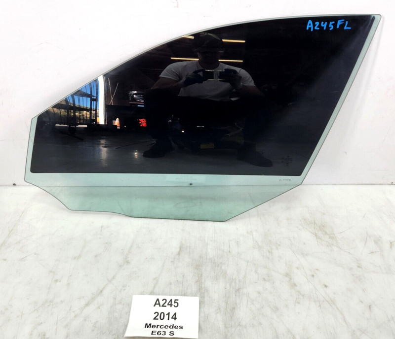 ✅ 10-16 OEM Mercedes W212 E63 AMG S Front Left Driver Door Window Glass Tint