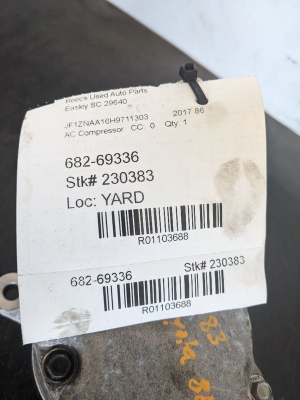 AC Compressor Fits 13-20 BR-Z 1103688