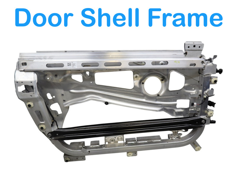 14-21 BMW i3 I01 Hybrid Front Left Driver Side Door Shell Carrier Frame Oem