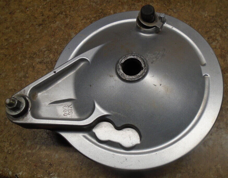 2004 Honda Shadow VT750 VT 750 CA Aero Rear Back Drum Brake Shoe Cover Panel 04