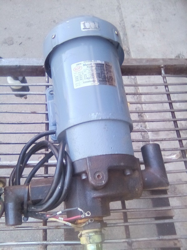 Nippon Geroter 3MY-325LGVBA-003 Type: FEELQ-8T 3Phase Induction Motor