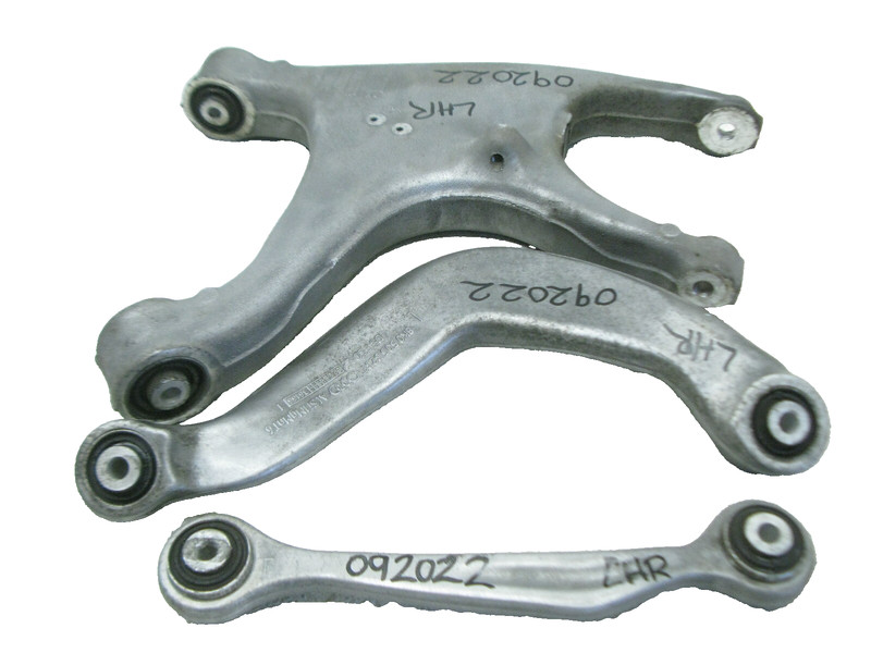 08-16 AUDI B8 A4 S4 SEDAN REAR LEFT DRIVER SUSPENSION CONTROL ARM OEM SET 092022