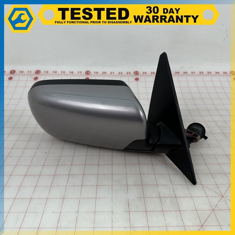 95-01 BMW E38 RIGHT PASSENGER SIDE REAR VIEW DOOR MIRROR Heated Silver 339 OEM