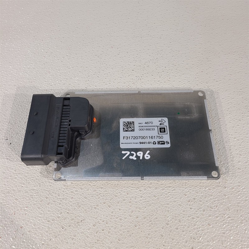 2018 Cadillac ATS-V Active Suspension Control Module 84214670 Aa7296