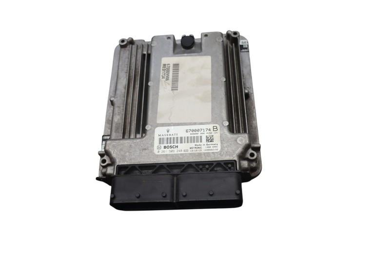 14-17 Maserati Ghibli ECU ECM Engine Computer Control Module Unit 670007174 OEM