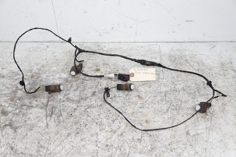 2015 2016 2017 BMW X3 F25 REAR BUMPER SENSORS WIRING HARNESS WHITE 300 OEM