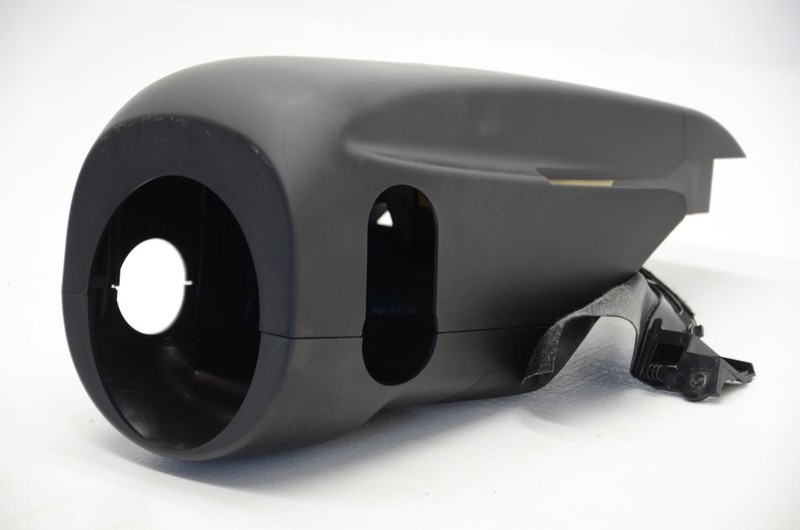 16-18 Audi A6 Black Column Cover Clamshell