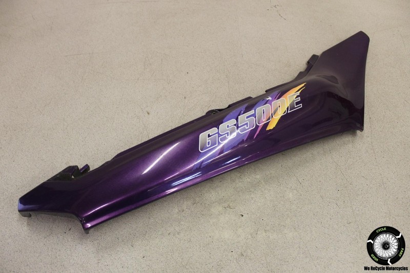 1994 Suzuki GS500E RIGHT REAR BACK TAIL FAIRING SHROUD PLASTIC GS 500 94