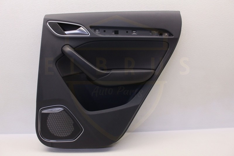 AUDI Q3 2015 2016 2017 2018 REAR PASSENGER RIGHT DOOR TRIM PANEL BLACK OEM