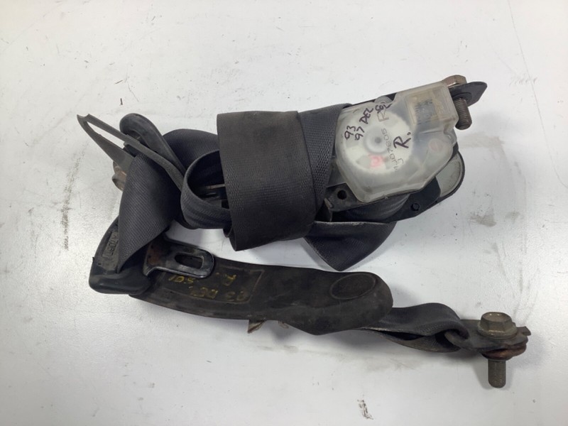 93-95 Civic Del Sol Front Pass. RIGHT Seat Belt Retractor 04814-SR2-A04 GRAY OEM