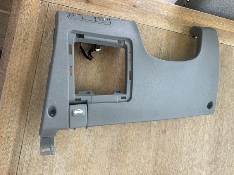 2011-2017 HYUNDAI ACCENT lower DASH PANEL knee trim bolster grey gray