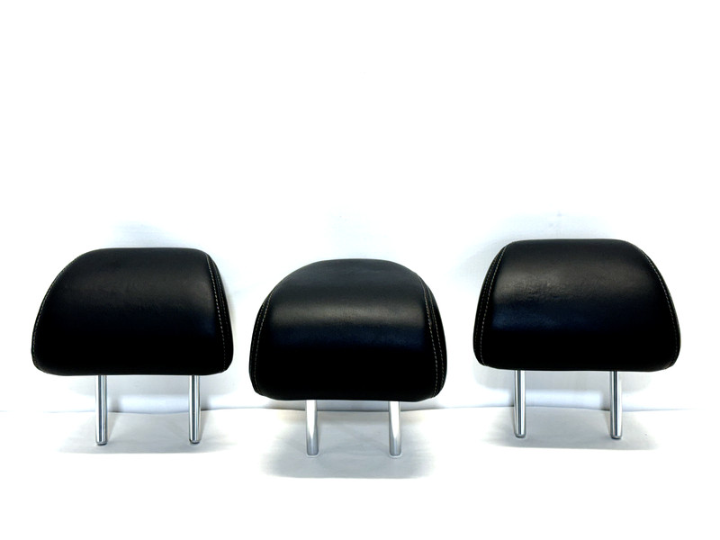 ✅2014-2020 Infiniti Q50 OEM Rear Right Left Side Center Headrest Set of 3 Black