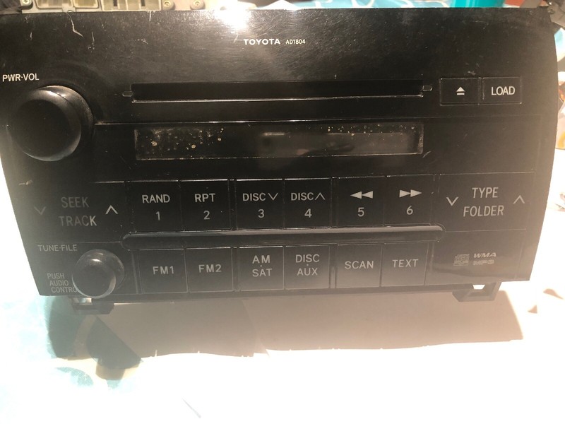 2008-2012 RADIO TOYOTA Sequoia Tundra 86120-0C320A51896