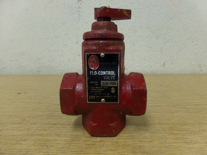 ITT Bell & Gossett Hydro-Flo 3/4-FAS Flow Control Valve *FREE SHIPPING*
