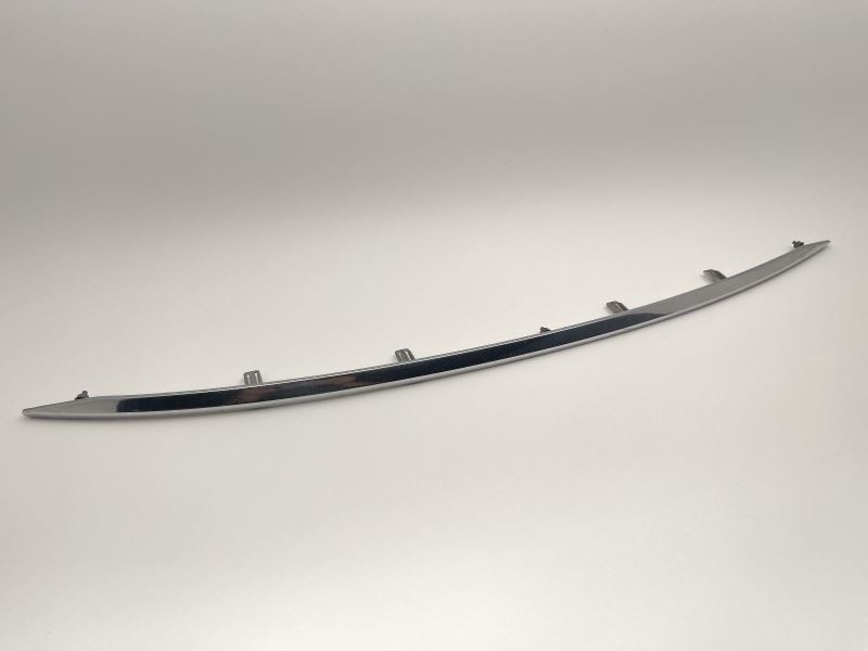 14-16 NISSAN ROGUE FRONT BUMPER PANEL TRIM STRIP MOLDING CHROME SCRATCHES 57016