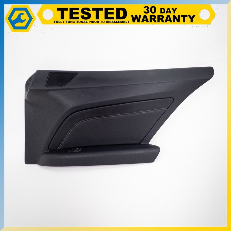 14-17 MERCEDES E350 E400 E550 REAR RIGHT INTERIOR DOOR PANEL TRIM OEM