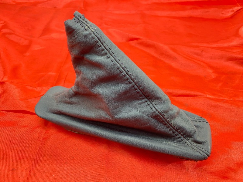 91-99 BMW E36 3 Series M3 Emergency Handbrake Lever Nappa Leather Boot Cover OEM
