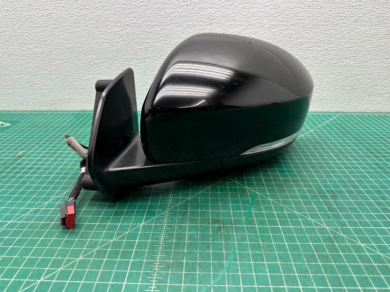 14-16 LAND ROVER LR4 FRONT LEFT DRIVER SIDE REAR VIEW MIRROR W/CAMERA B/SPOT OEM