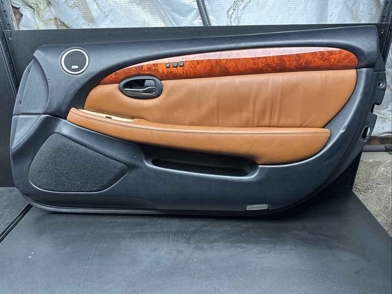 02-10 Lexus SC430 FT Right Passenger Side Interior Door Panel Cover OEM Saddle