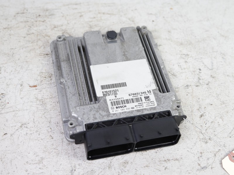 14-17 Maserati Ghibli S ECU ECM Engine Computer Control Module 670031346 OEM