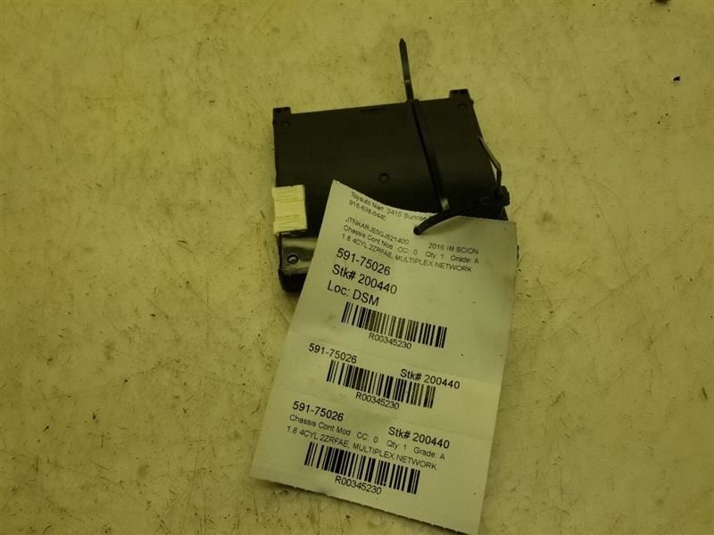 17 18 TOYOTA COROLLA HATCHBACK MULTIPLEX NETWORK CONTROL ECM