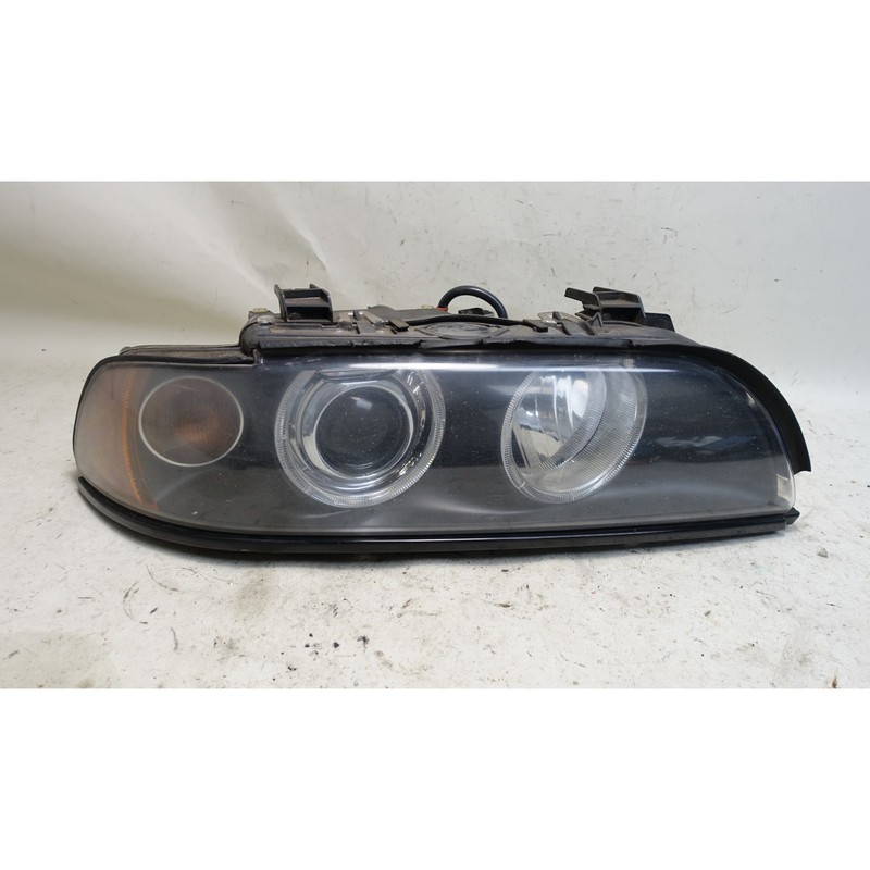Damaged BMW E39 Right Xenon Headlight White Turn Signal 2001-2003 OEM