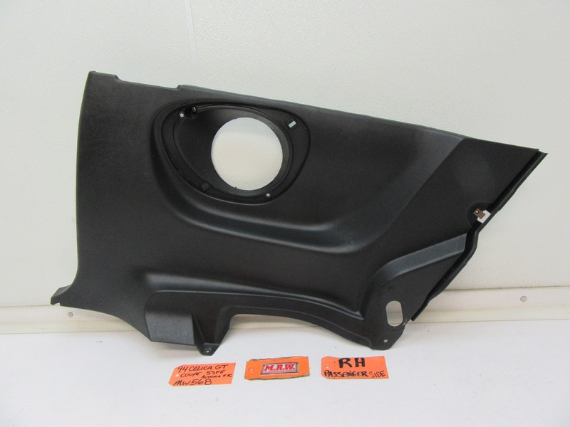 QUARTER PANEL TRIM COVER SPEAKER COVER BACK SEAT PASSENGER REAR for 94-95 CELICA