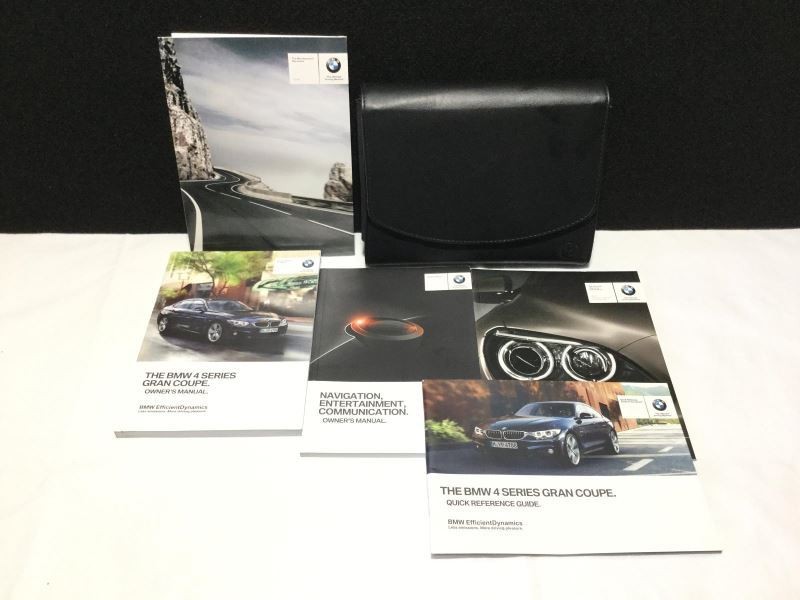 OWNERS MANUAL FITS 2015 4-SERIES 435I GRAN COUPE 23627