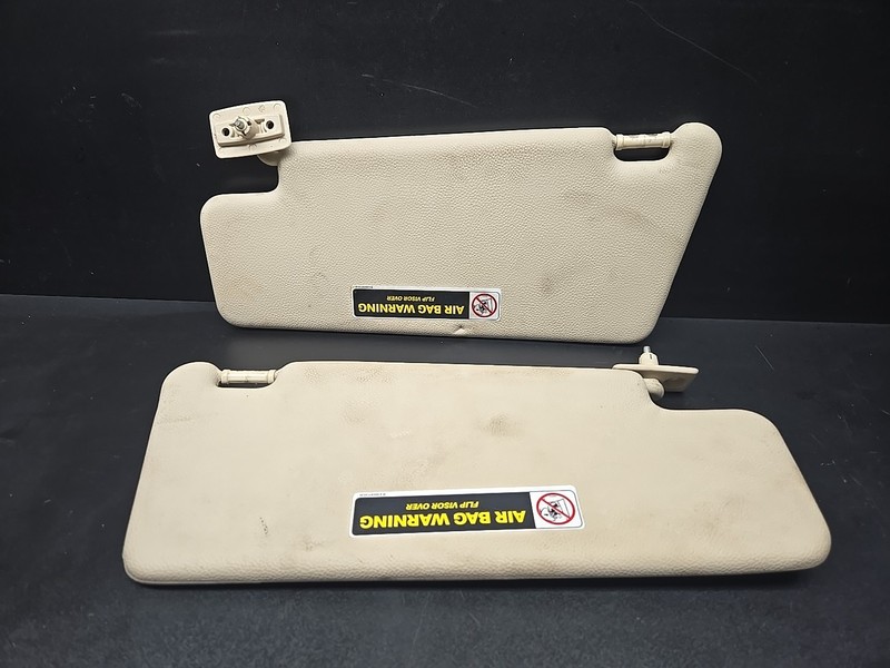 ⚠️ 2003-2006 MERCEDES SL500 R230 CONVERTIBLE SUN VISORS LEFT AND RIGHT