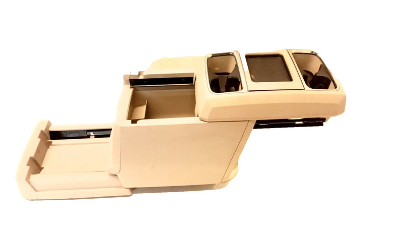 11-16 Grand Caravan Town & Country Cup Holder Center Console Front Storage Tan