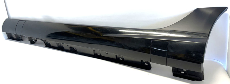 ✅ 2012-2020 MERCEDES SLK 250 OEM SKIRT ROCKER PANEL LEFT SIDE BLACK TRIM MOLDING
