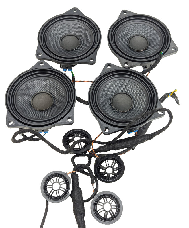 2011-2013 BMW X5 xDrive50i Door Speaker Set OEM 9141501