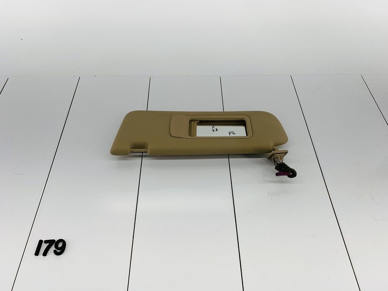 11-17 BMW X3 F25 FRONT LEFT DRIVER SIDE HEADLINER SUN VISOR SHADE OEM