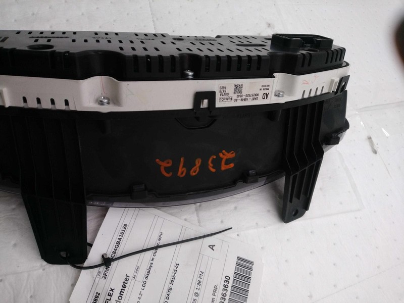 2016 Ford Flex Speedometer Gauge OEM Grey 4.2 LCD 147K Miles NJ25-23892-605583