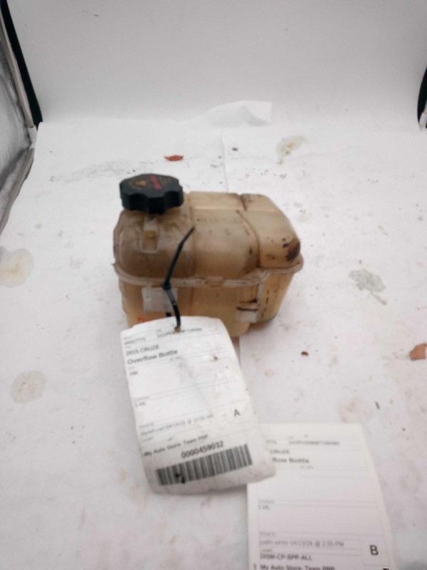 2015 Chevrolet Cruze Engine Coolant Reservoir Silver OEM 1.4L 117K Miles
