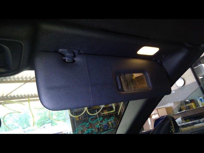 Passenger Sun Visor Illuminated 2 Door Convertible Fits 12-18 BMW 640i 1612130