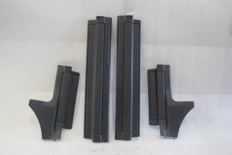 1999 2000 2001 2002 2003 ACURA TL FRONT REAR DOOR SILL SCUFF PLATE TRIMS BLACK