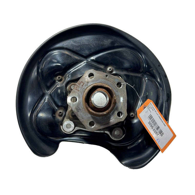 AUDI Q7 2017-2023 SQ7 Q8 SQ8 REAR LEFT DRIVER SIDE SPINDLE KNUCKLE HUB OEM