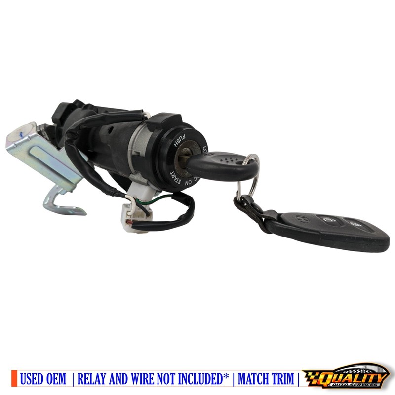 2012-17 Hyundai Accent Ignition Switch Assembly Auto Without Fog Lights