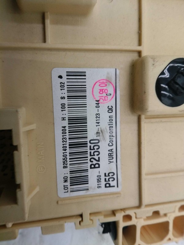 2014 Kia Soul Ignition Control Module OEM 95400B2550 Used 64K Miles Black