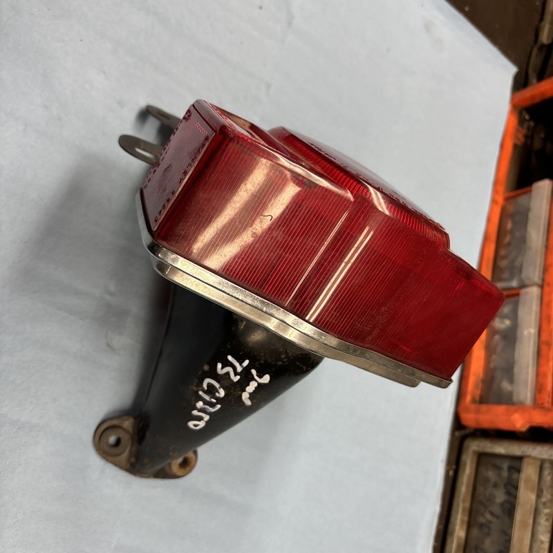 1973 Honda Cl350 Cl 350 Scrambler tail light brake light with mounting bracket