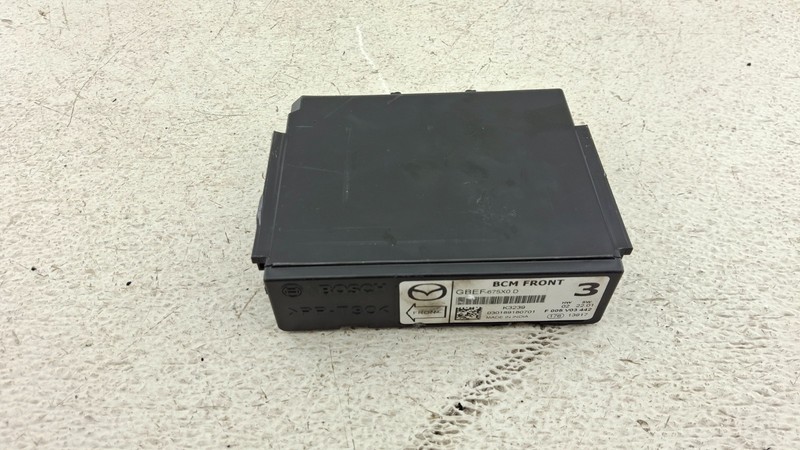 2021 Mazda 6 BCM BODY CONTROL MODULE COMPUTER GBEF-675X0D OEM