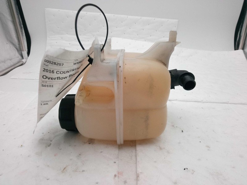 2016 MINI COUNTRYMAN Engine Coolant Reservoir White OEM 17137539267 100K