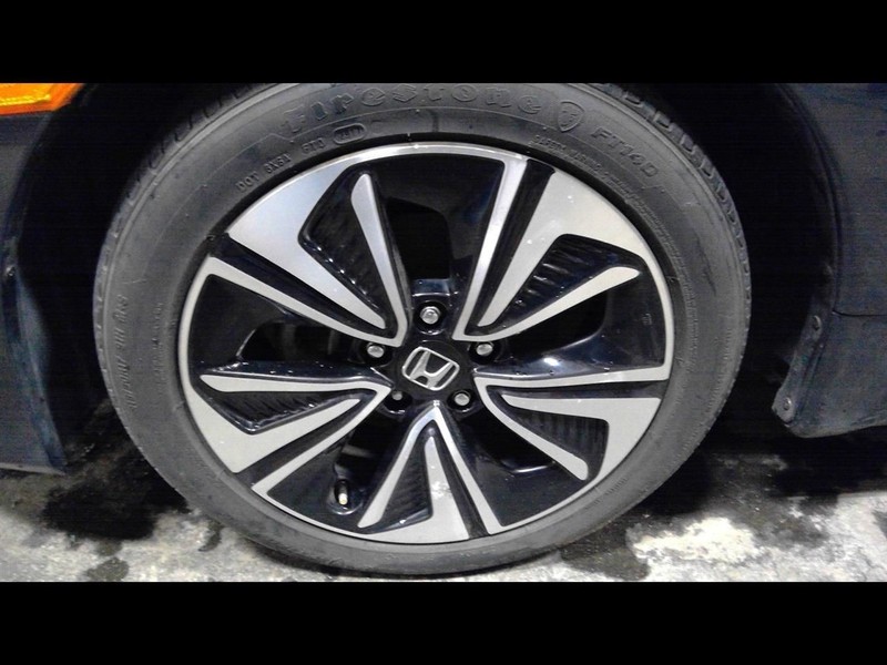 Rim Wheel 17x7 Alloy Factory Installed Natural Finish Clear Fits 16-18 CIVIC 169