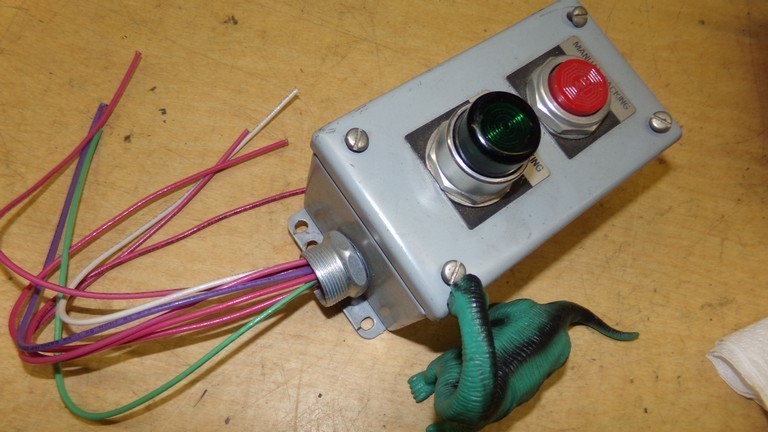 Hoffman E2PB Pushbutton Enclosure 800T-B *Free Shipping*