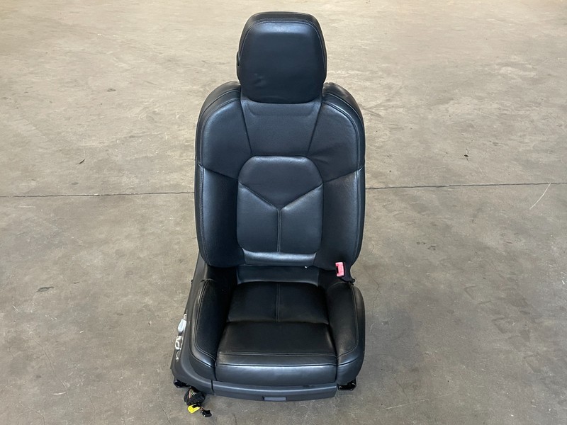 11 12 13 14 Porsche Cayenne S Front Right Passenger Seat Cushion Black 1596 OEM